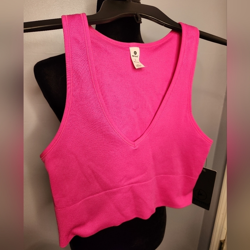 90 Degree By Reflex Size Large Color Rose Violet Tank Top NWT